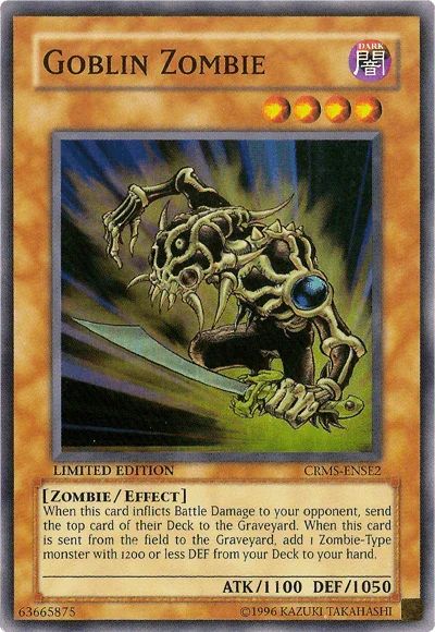 Goblin Zombie [CRMS-ENSE2] Super Rare