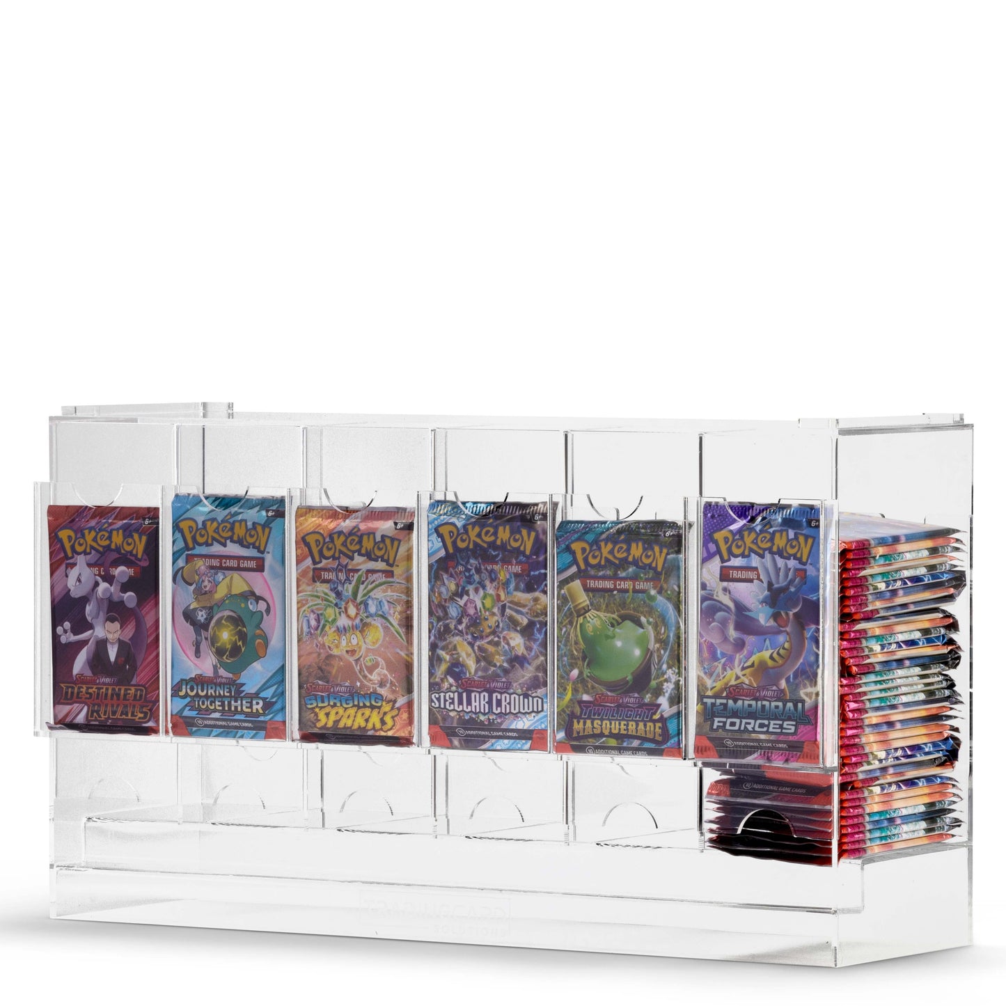 Acrylic Booster Pack Dispenser