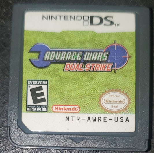 Advance Wars Dual Strike NDS Video Game Cartridge Nintendo DS 2005