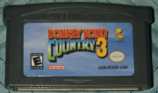 Donkey Kong Country 3 GBA Video Game Nintendo Game Boy Advance 2005