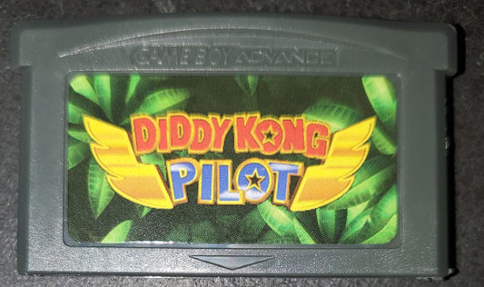 Diddy Kong Pilot GBA Video Game Cartridge Game Boy Advance Nintendo