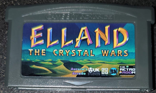 Elland: The Crystal Wars GBA Video Game Boy Advance Nintendo 2022