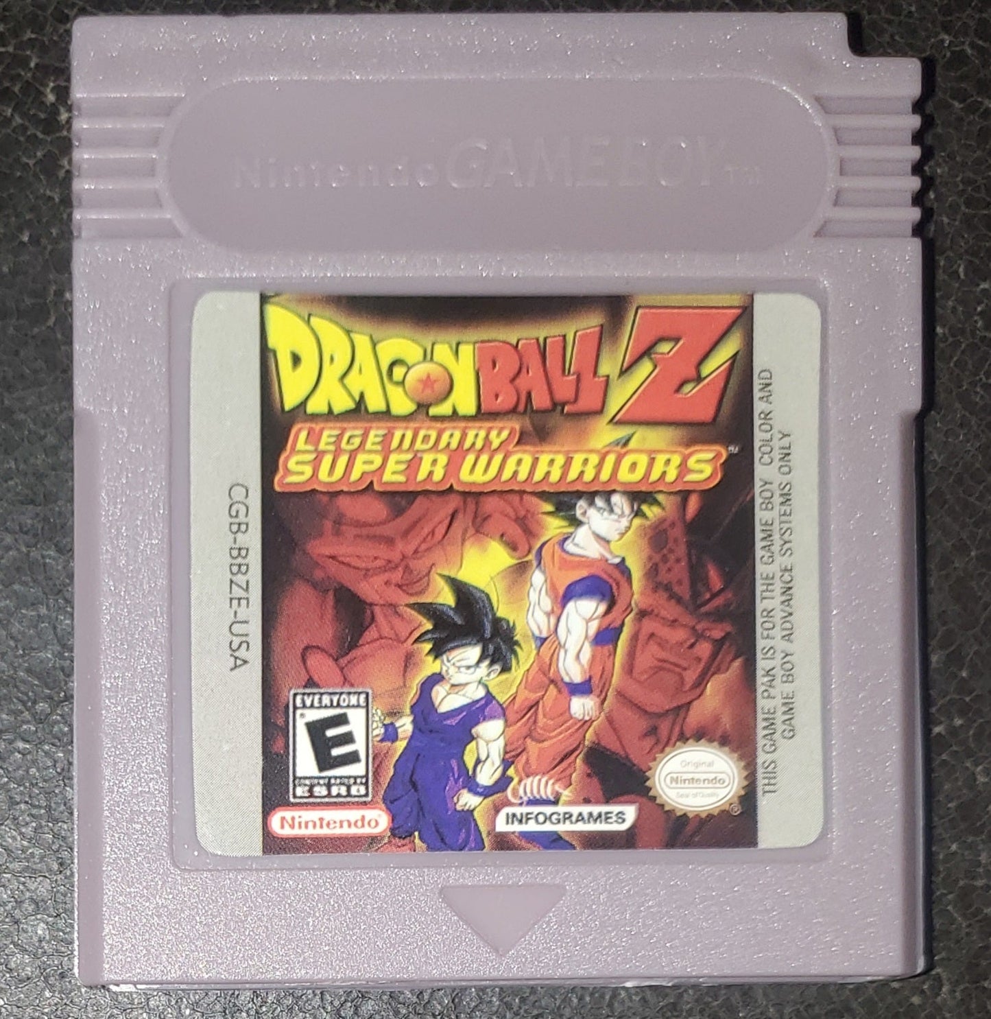 Dragonball Z Legendary Super Warriors GBC Video Game Boy Color DBZ 2002
