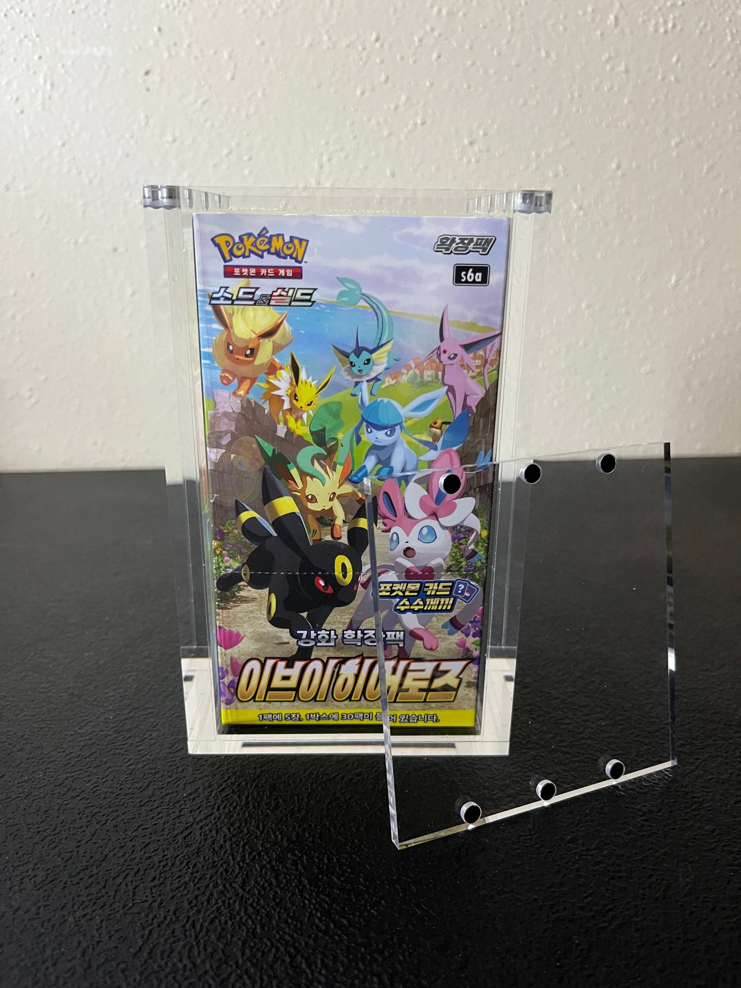 Premium Japanese One Piece/Dragon Ball Super Fusion World/Korean Pokemon Booster Box Protective Display Acrylic Case Version 2