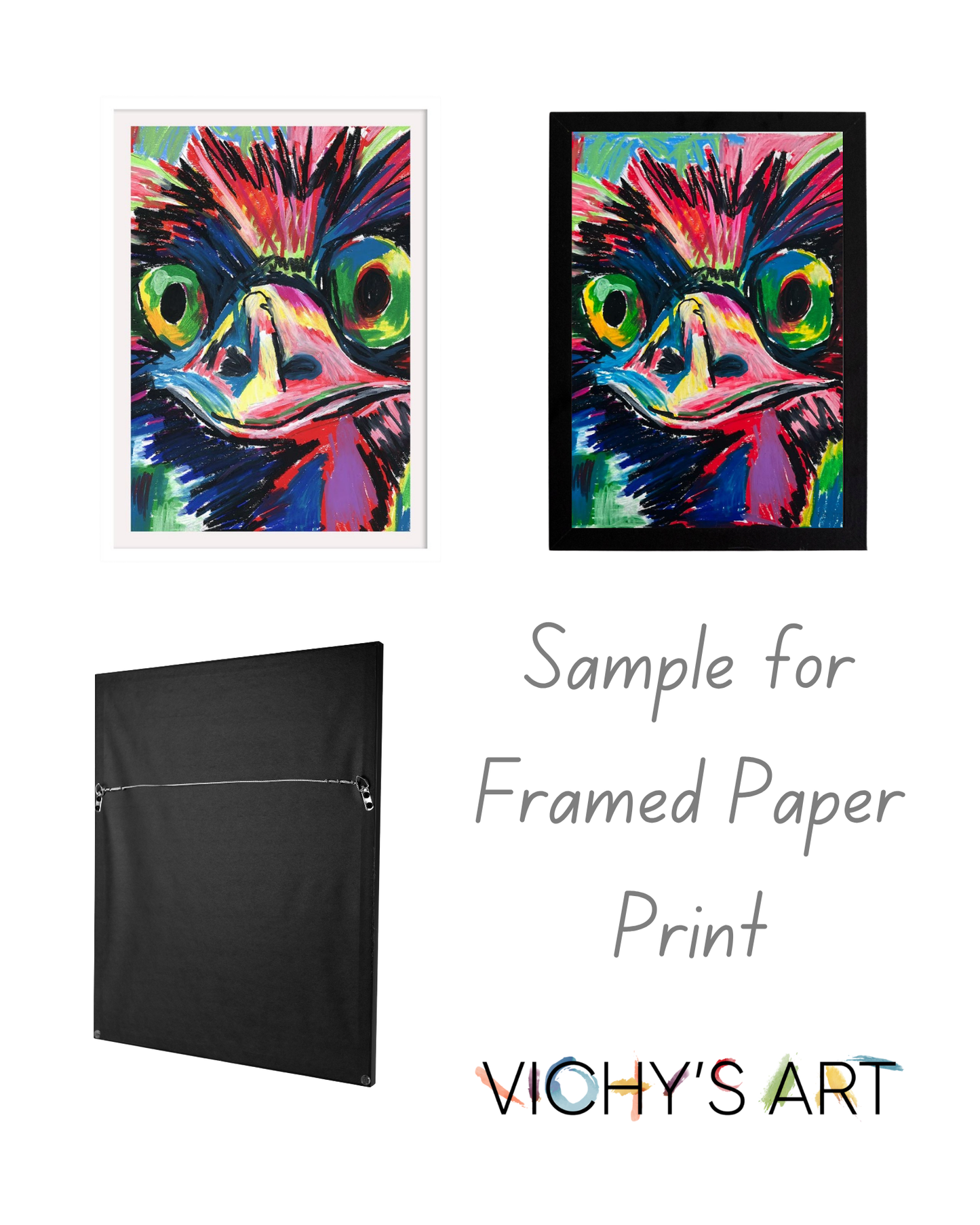 Joyful Santa - Art Prints