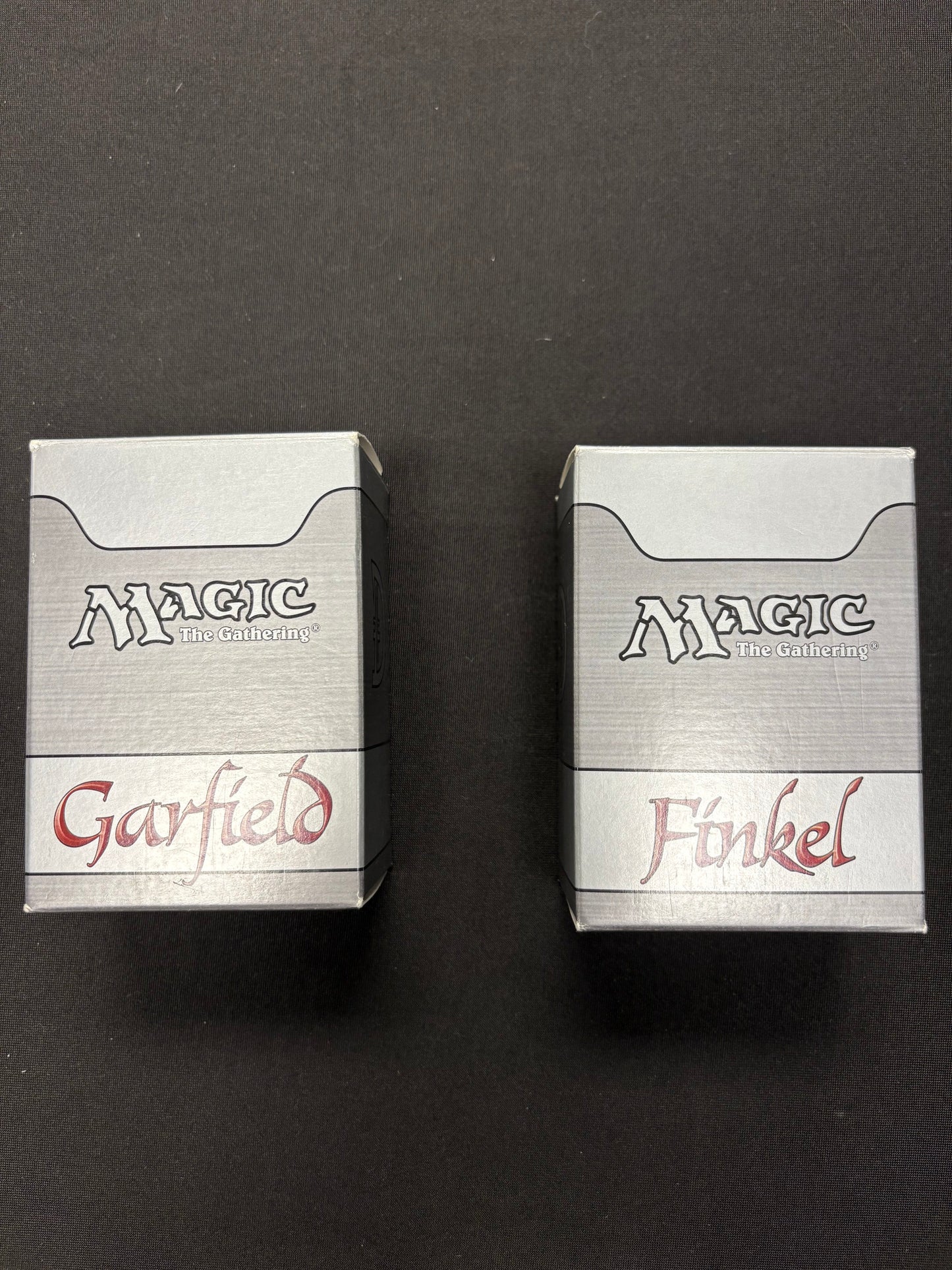 Deckmasters: Garfield vs. Finkel — opened, complete decks only