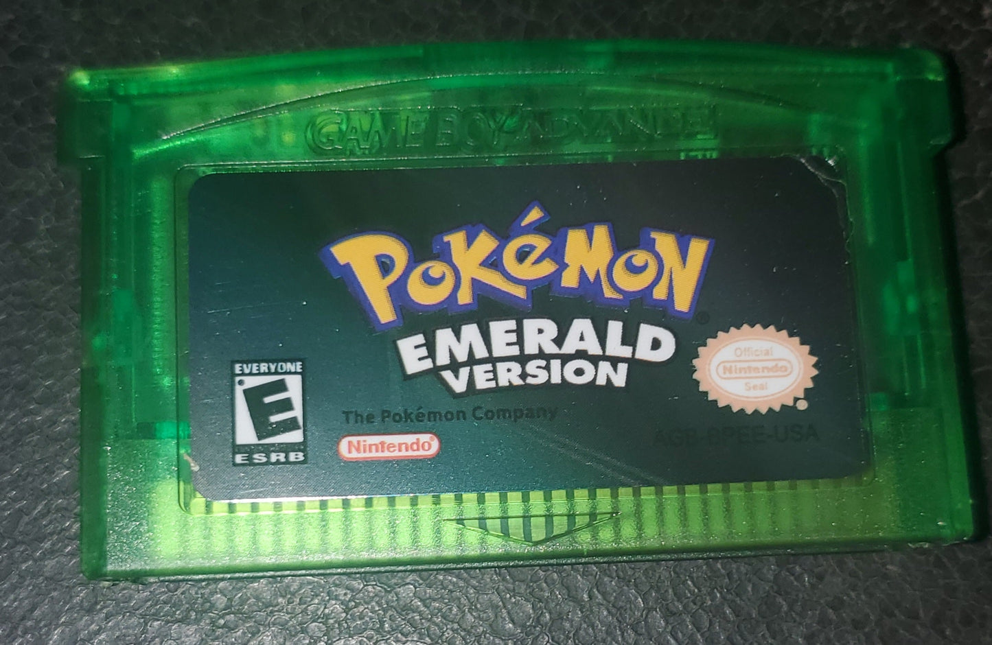 Pokemon Emerald GBA Video Game Cartridge Game Boy Advance 2005
