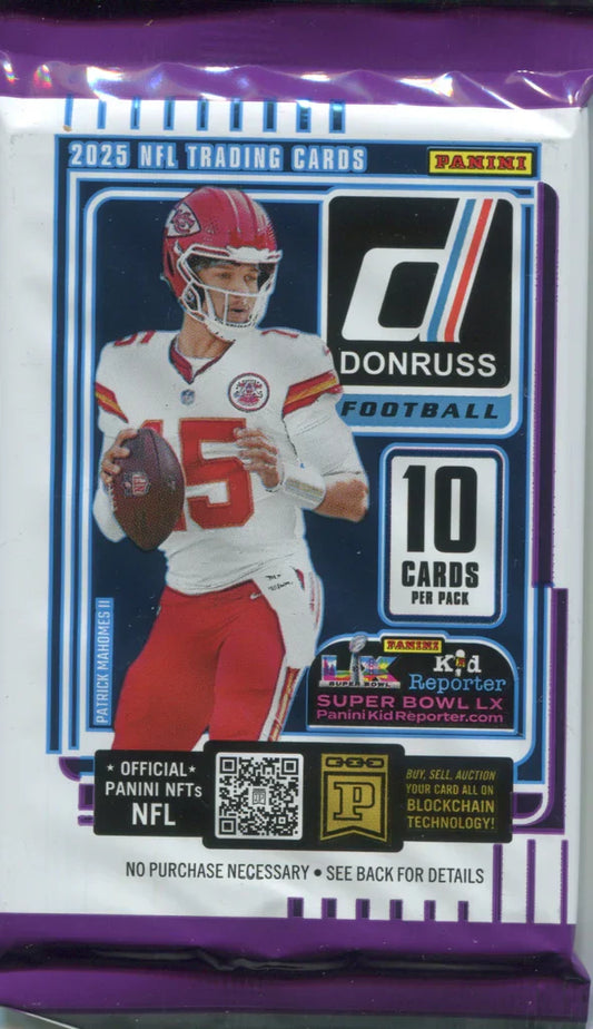 2025 Panini Donruss Football Packs