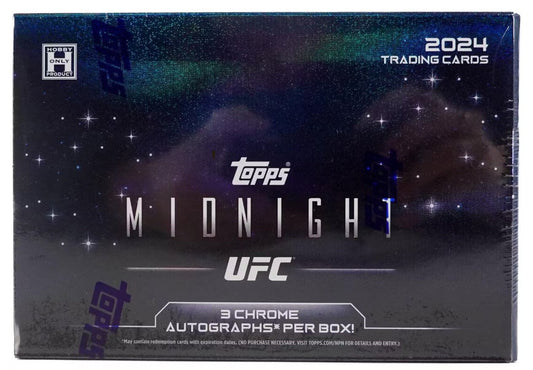 2024 Topps UFC Midnight Hobby Box