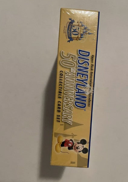 DISNEYLAND 50TH ANNIVERSARY FACTORY SEALED TRADING CARD BOX 2005 UPPER DECK