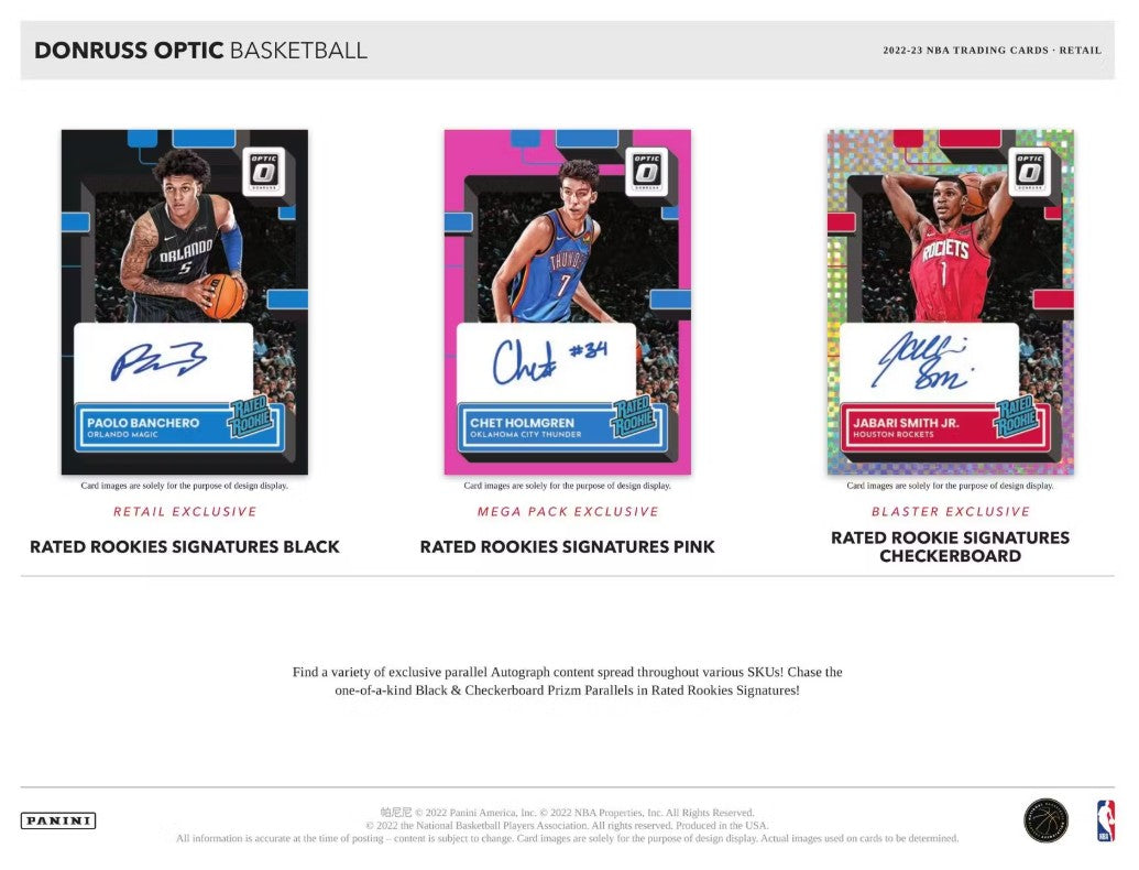 2022/23 Panini Donruss Optic Basketball 6-Pack Hobby Blaster Box (Green Shock Prizms!)