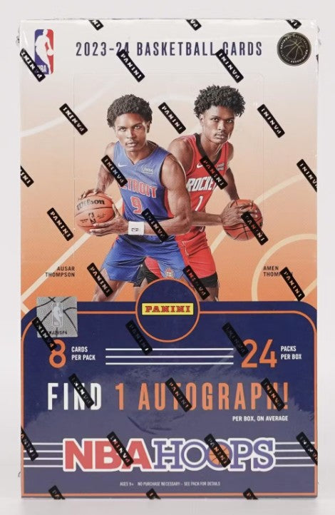 2023/24 Panini NBA Hoops Basketball Hobby Box