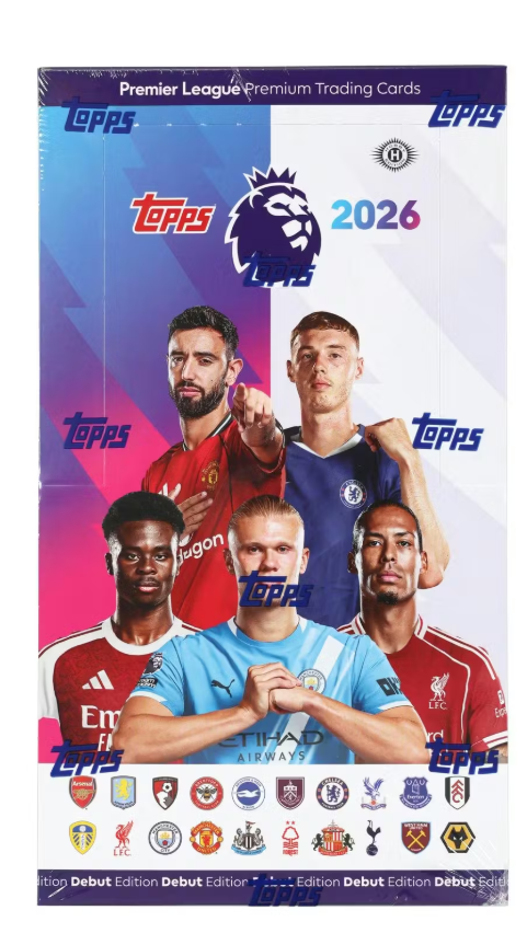 2025/26 Topps Premier League EPL Soccer Hobby Box