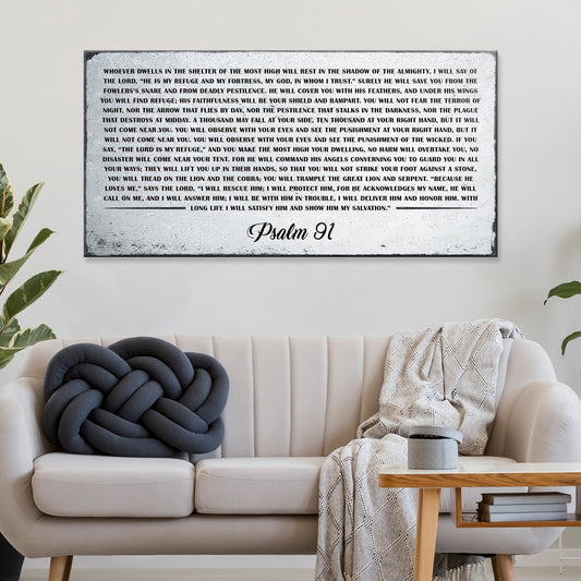 Psalm 91 - Whoever Dwells In The Shelter Of The Most High Sign IV