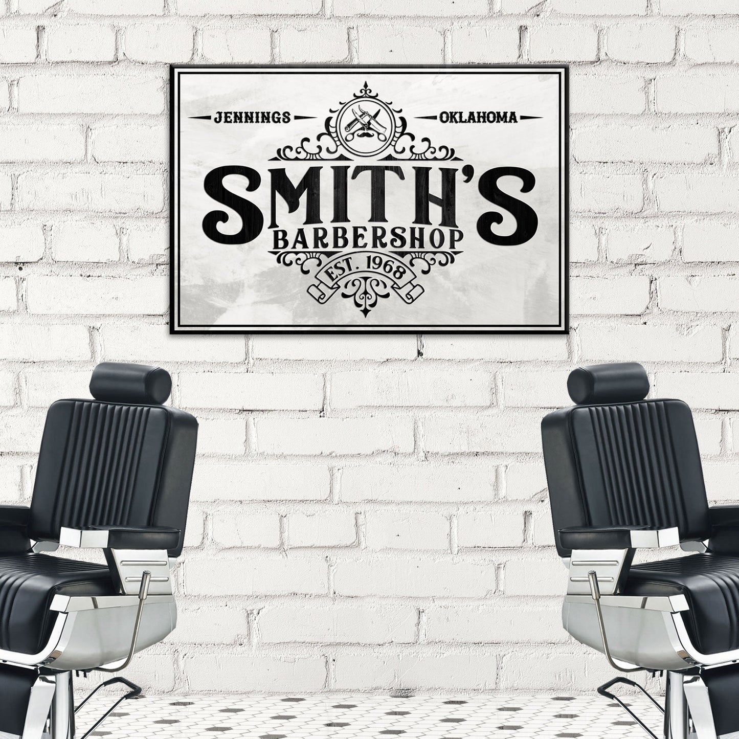 Barbershop Sign IV
