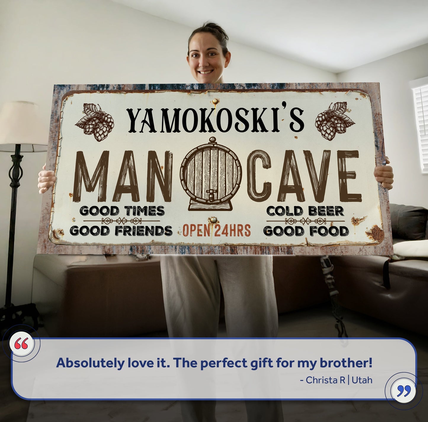Man Cave Sign III