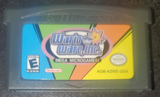 Wario Ware Inc Mega Microgame$ GBA Video Game Boy Advance 2003