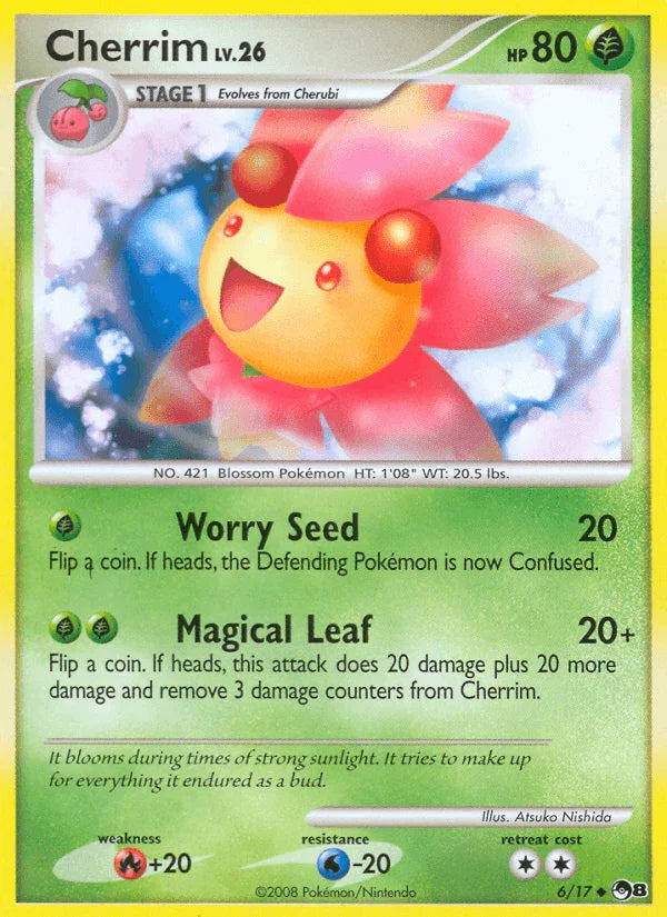 Cherrim (6/17) [POP Series 8]