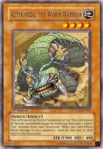 Aztekipede, the Worm Warrior [PTDN-EN089] Rare