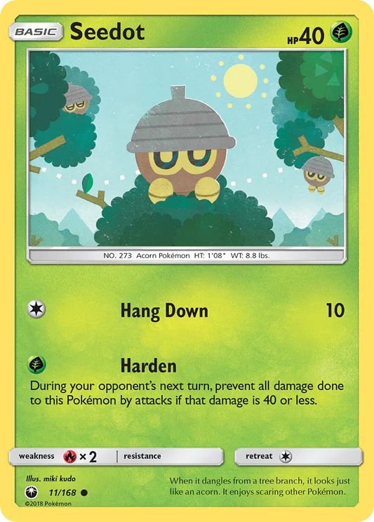Seedot (11/168) [Sun & Moon: Celestial Storm]