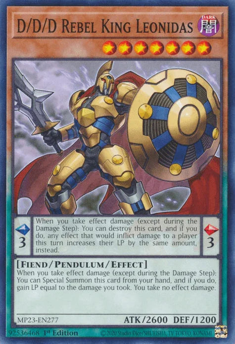 D/D/D Rebel King Leonidas [MP23-EN277] Common