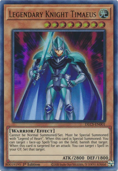 Legendary Knight Timaeus [DLCS-EN001] Ultra Rare