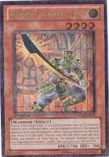 Legendary Six Samurai - Enishi [STOR-EN021] Ultimate Rare