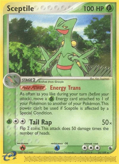 Sceptile (20/109) [EX: Ruby & Sapphire]