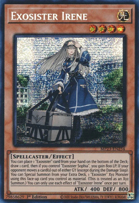 Exosister Irene [MP23-EN254] Prismatic Secret Rare