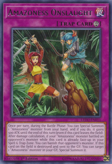 Amazoness Onslaught [LEDU-EN011] Rare