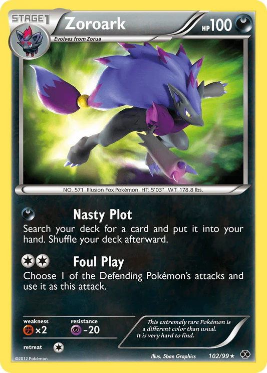 Zoroark (102/99) [Black & White: Next Destinies]
