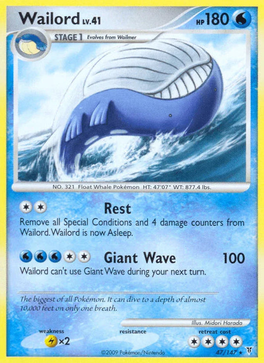 Wailord (47/147) [Platinum: Supreme Victors]