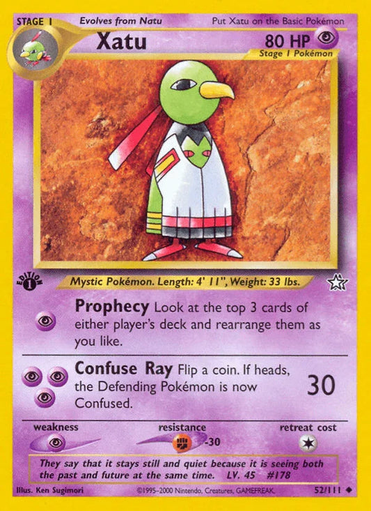 Xatu (52/111) [Neo Genesis 1st Edition]
