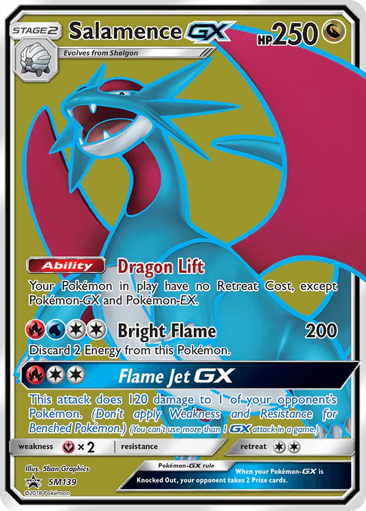 Salamence GX (SM139) [Sun & Moon: Black Star Promos]