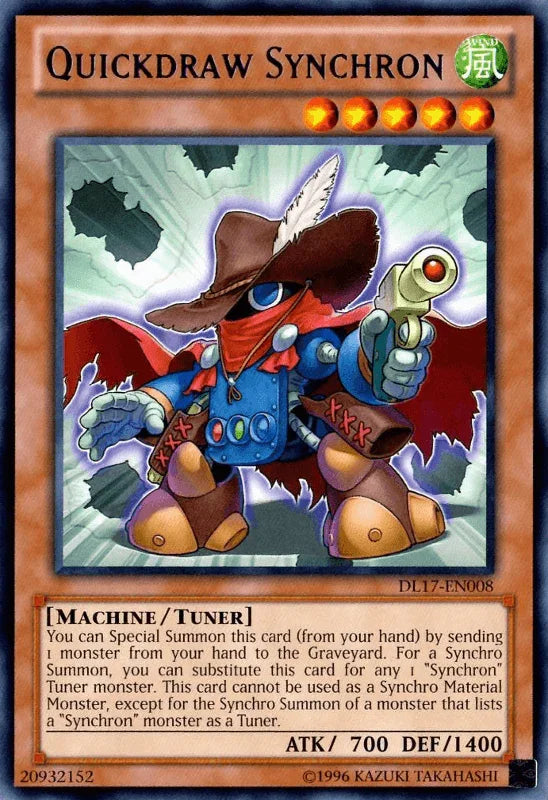 Quickdraw Synchron (Purple) [DL17-EN008] Rare