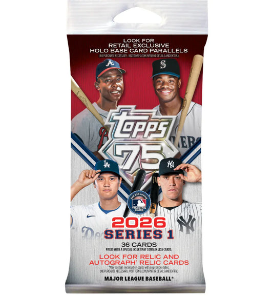 2026 Topps Series 1 Baseball Fat Pack