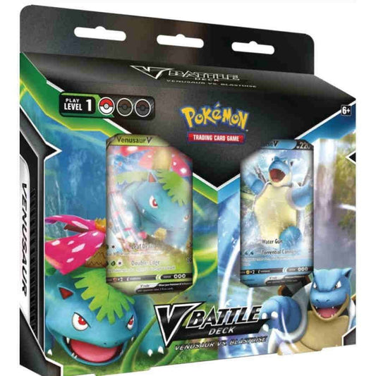 V Battle Deck Bundle [Venusaur V/Blastoise V] - Miscellaneous Cards & Products (MCAP)