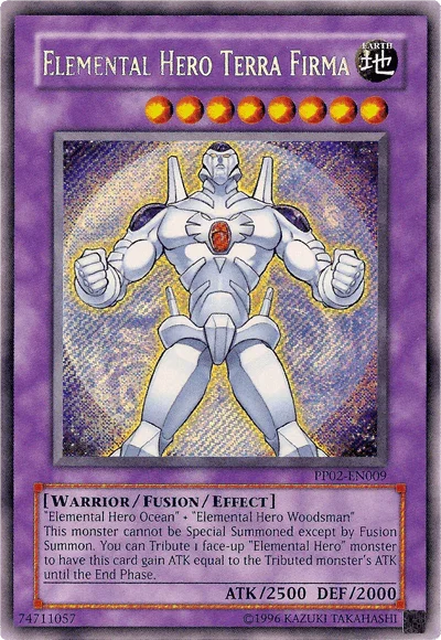 Elemental Hero Terra Firma [PP02-EN009] Secret Rare