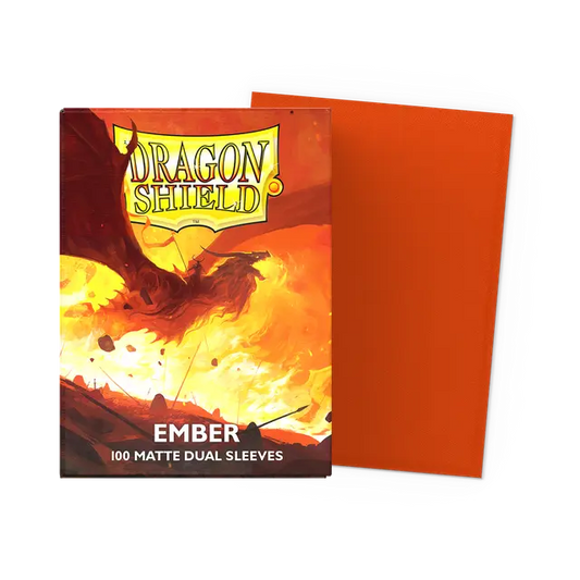 Dragon Shield Matte Dual Sleeves - Ember (100-Pack)
