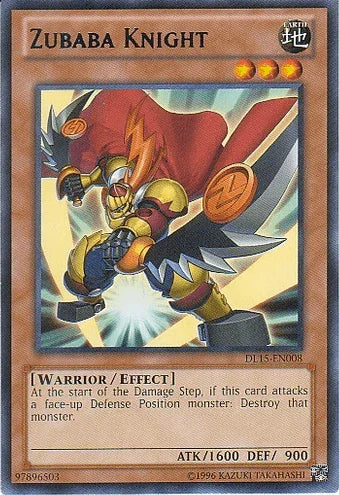 Zubaba Knight (Blue) [DL15-EN008] Rare
