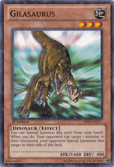 Gilasaurus [BP01-EN177] Starfoil Rare