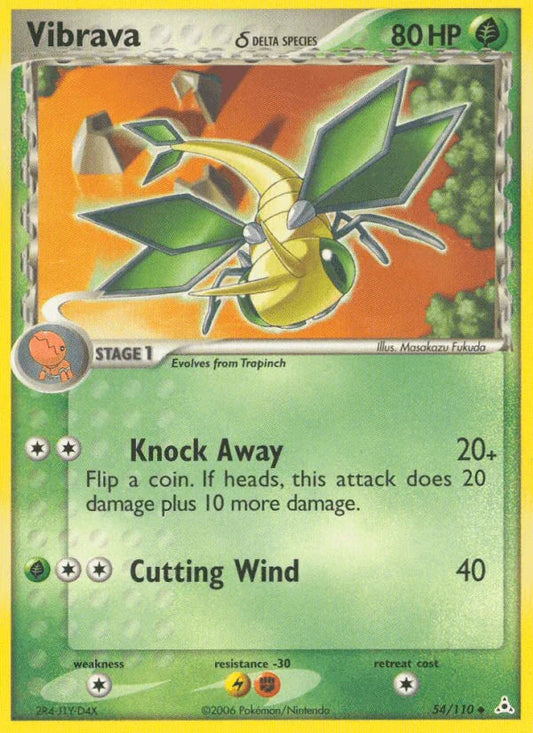 Vibrava (54/110) (Delta Species) [EX: Holon Phantoms]