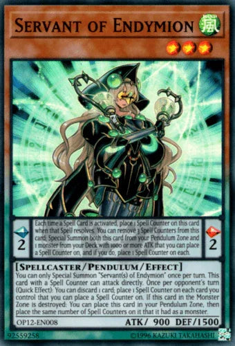 Servant of Endymion [OP12-EN008] Super Rare