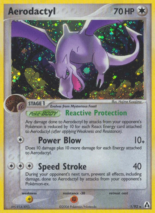 Aerodactyl (1/92) [EX: Legend Maker]