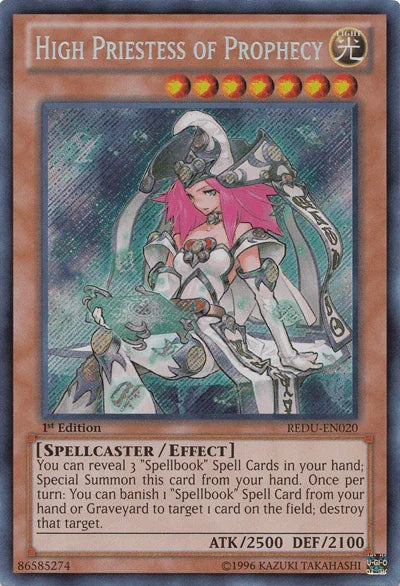 High Priestess of Prophecy [REDU-EN020] Secret Rare