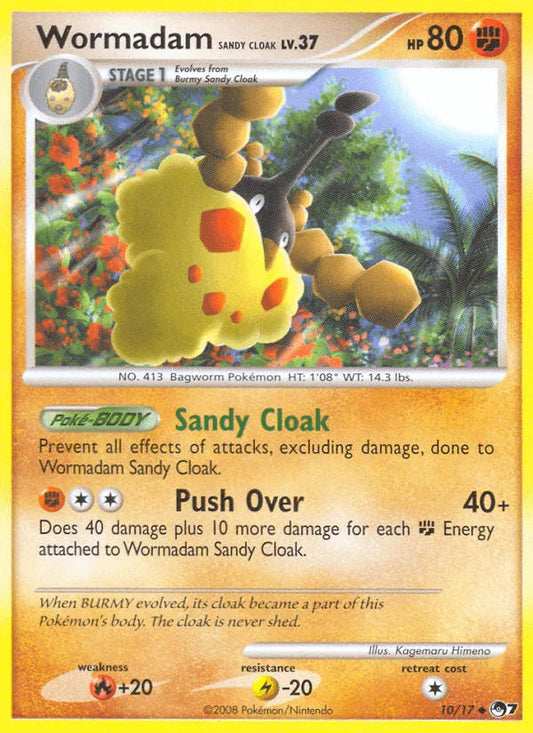 Wormadam Sandy Cloak (10/17) [POP Series 7]