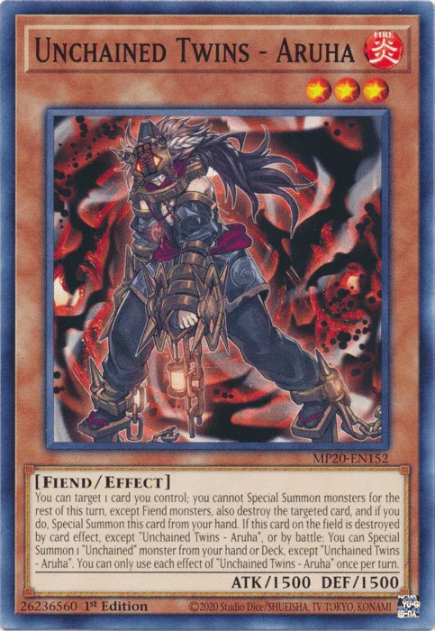 Unchained Twins - Aruha [MP20-EN152] Common