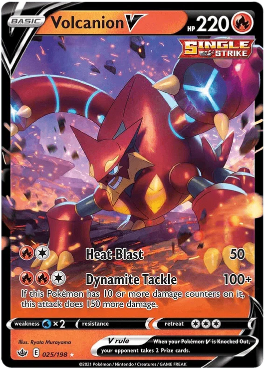 Volcanion V (025/198) [Sword & Shield: Chilling Reign]