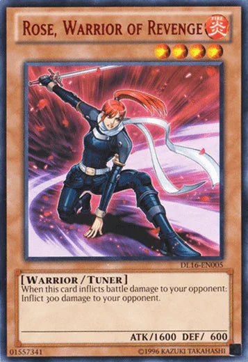 Rose, Warrior of Revenge (Red) [DL16-EN005] Rare