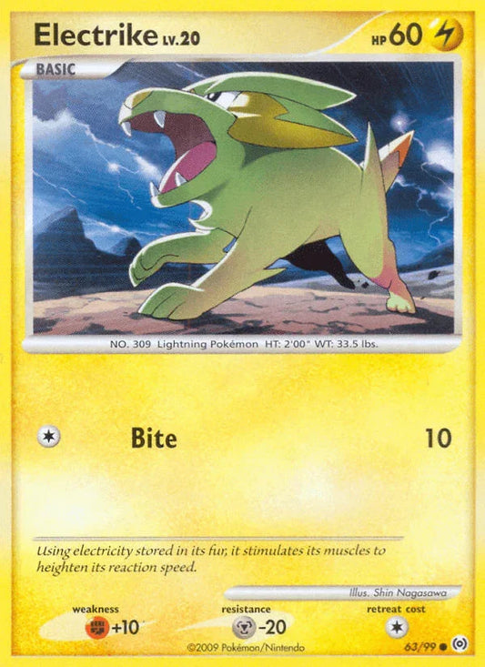 Electrike (63/99) [Platinum: Arceus]
